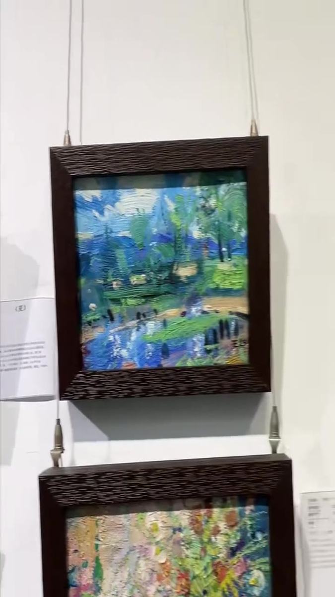 Documentary frame — Dafen gallery