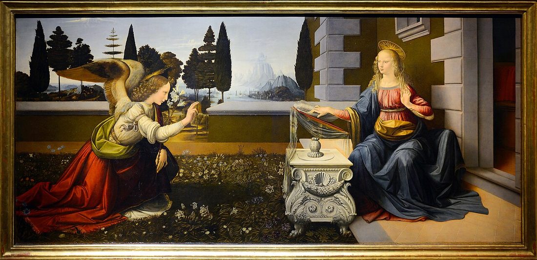 The Annunciation hand-painted oil reproduction