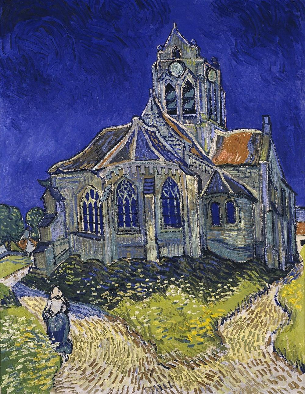 The Church at Auvers hand-painted oil reproduction